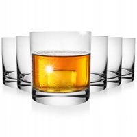 6x Szklanki DO NAPOJÓW drinków zestaw komplet szklanek niskie 300 ml