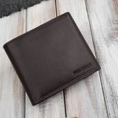 brązowy portfel męski skórzany smukły poziomy paolo peruzzi al-17-br