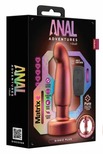blush anal adventures matrix bionic plug cosmic copper pilot obrotowy na Arena.pl