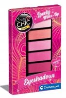 crazy chic makijaż paletka pink power 6 błyszczących cienii do powiek