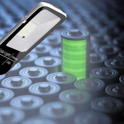 MOCNA LAMPA SOLARNA LED 2000W ULICZNA Z PILOTEM na Arena.pl