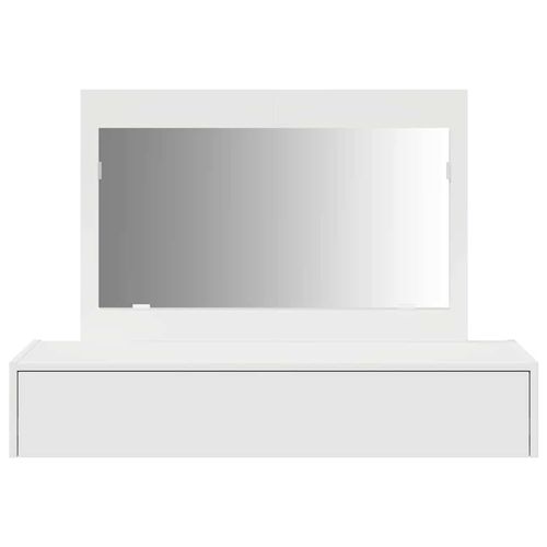 Toaletka Biały 100 x 40 x 70 cm Materiał drewnopochodny na Arena.pl