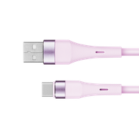 KM1268-1P Kabel USB - USB typu C 1 m silikonowy r