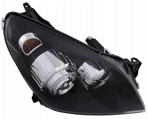Reflektory przednie Opel Astra H BLACK RINGI na Arena.pl