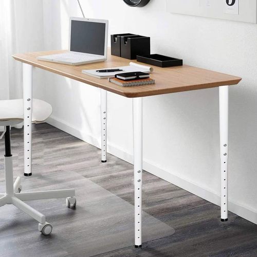 Nogi do stołu regulowane 55-90 cm metalowe 4 szt. Jahof białe na Arena.pl