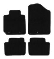 Dywaniki welurowe BASIC Hyundai Veloster 2011-2018 czarne