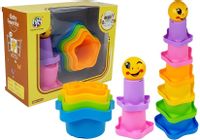 ND24_7167 Piramidka Kubeczki dla Niemowlaka Gwiaz