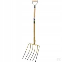 Widły Do Buraków, 6-zębne Oprawne DY 85 cm