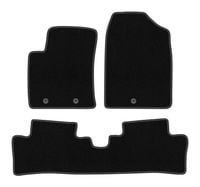 Dywaniki welurowe czarne Hyundai i10 II 2013- hatchback BASIC