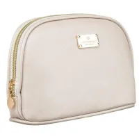 mała kosmetyczka na wyjazd w kremowym kolorze - peterson