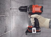 WIERTARKO-WKRĘTARKA 18V 2X2AH 120ACCESORII BLACK+DECKER BCD383D2TA-QW