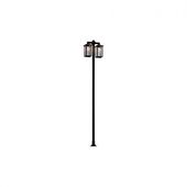 LAMPA OGRODOWA LED HERMES 40W ALUMINIUM IP54 CZARNA