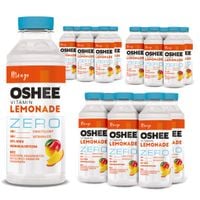 18x OSHEE ZERO Vitamin Lemonade mango 555 ml