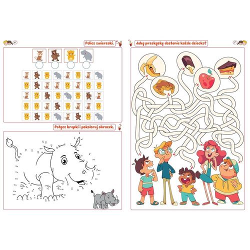 Zagadki dla Dzieci Łamigłówki + Naklejki na Arena.pl