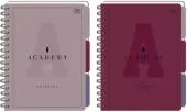 Kołozeszyt B5 100k kratka 90g przekładka PP ACADEMY