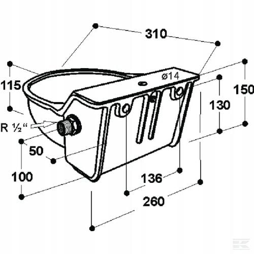 SU1000340 Poidło Miskowe Model 340 na Arena.pl