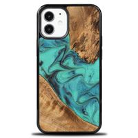 etui bewood unique na iphone 12 mini - turquoise