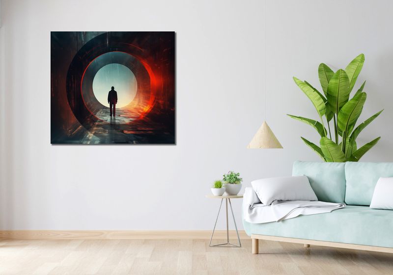 Obraz 100x90cm Portal do Świata zdjęcie 2