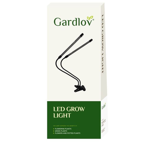 2 x Lampa do Wzrostu Roślin Uprawy 40 LED Panel Timer + Pilot zdjęcie 7