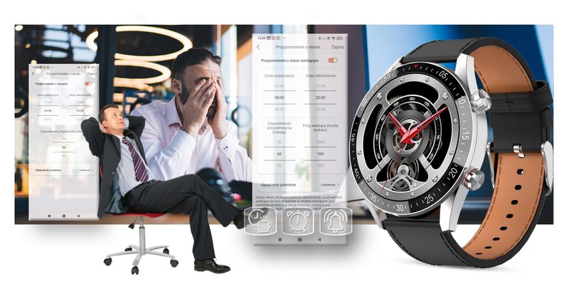 smartwatch męski gravity gt4-5 zdjęcie 15