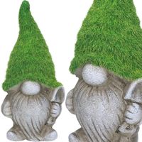 SKRZAT KRASNAL CERAMICZNY FIGURKA OGRODOWA NA BALKON TARAS MECH DUŻY 19cm