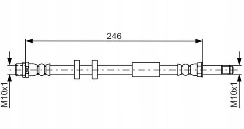 Audi A8 D4 - Zestaw Przewodów Hamulcowych Teflonowych W Oplocie Stalowym na Arena.pl