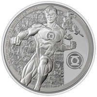 Niue: DC Comics - Green Lantern 3 uncje Srebra 2023 Proof