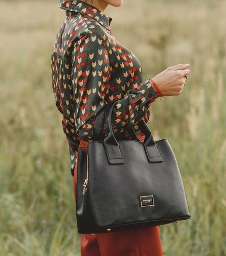 TOREBKA DAMSKA MONNARI SHOPPER MIEJSKA KUFEREK PREMIUM do pracy na Arena.pl