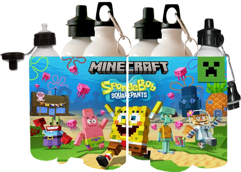 Bidon Junior Spongebob Kanciastoporty - Minecraft remake zdjęcie 1