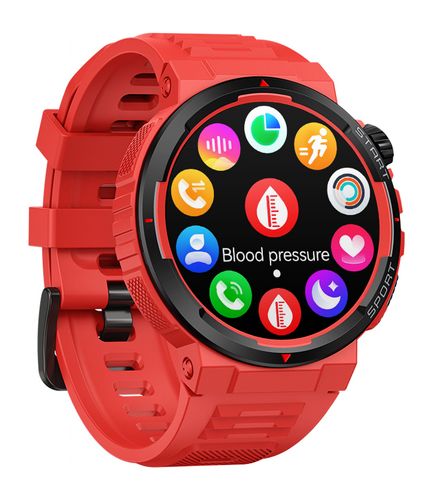 Smartwatch Zeblaze Ares 3 Plus czerwony na Arena.pl