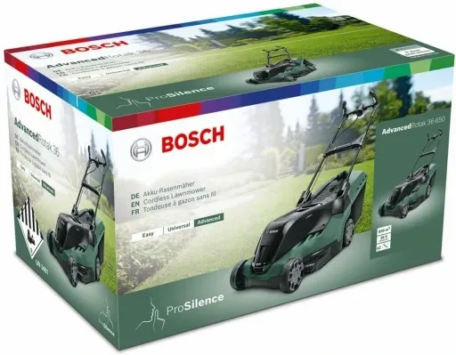 KOSIARKA AKUMULATOROWA BOSCH ADVANCED ROTAK 36V ZESTAW AKUMULATOR 2,0Ah X2 zdjęcie 5