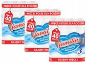 papier toaletowy 40r familia 3w - 120 rolek