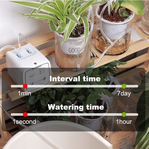 INTELIGENTNY AUTOMATYCZNY PODLEWACZ DO KWIATÓW Z PODWÓJNĄ POMPĄ WIFI na Arena.pl