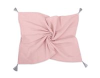 muślinowy kocyk dla niemowląt z chwostami - pastel pink