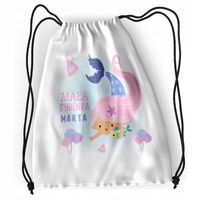 Plecak Sportowy Szkolny Dla Marty Córki Dziecka Z Nadrukiem Ze Zdjęciem