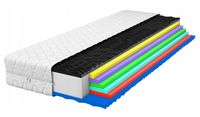 Materac 160x200 masujący piankowy 21 cm średniotwardy ECO COMPLEX MAX