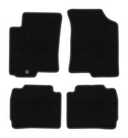 Dywaniki welurowe BASIC do Hyundai Accent MC 2005-2011 czarne
