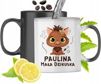 Dla Pauliny Kubek Magiczny Córki Dziecka Prezent Z Nadrukiem Ze Zdjęciem