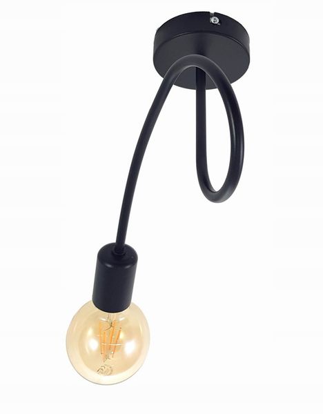 Kinkiet ścienny kręcony drut LOFT EDISON 1x E27 zdjęcie 7