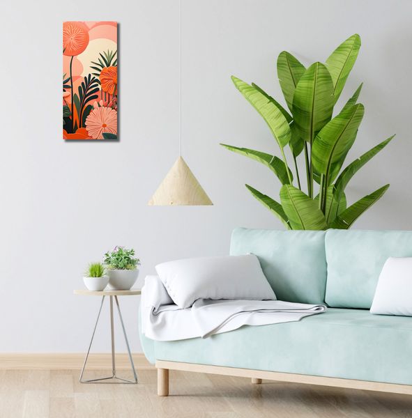 Obraz 20x50cm Koralowy Ogród zdjęcie 2