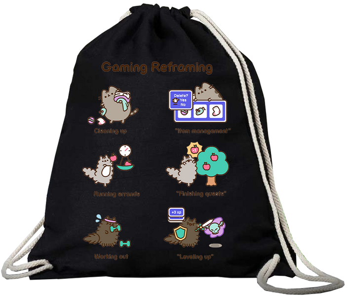 Worek Sportowy Pusheen Kot zdjęcie 2