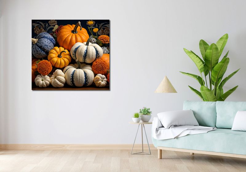 Obraz 100x90cm Jesienne Bogactwo zdjęcie 2