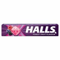 20 SZTUK - HALLS FOREST FRUIT FLAVOUR 33,5G OWOCE LASU