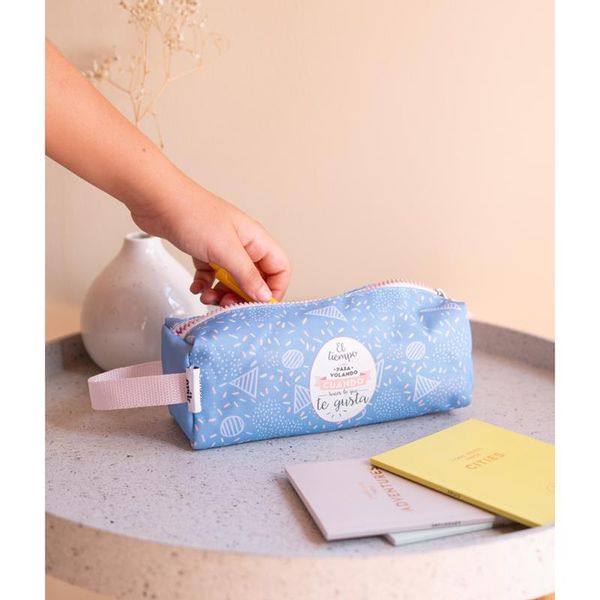 ND38_MARE0086 Amelie - Piórnik niebieski zdjęcie 6