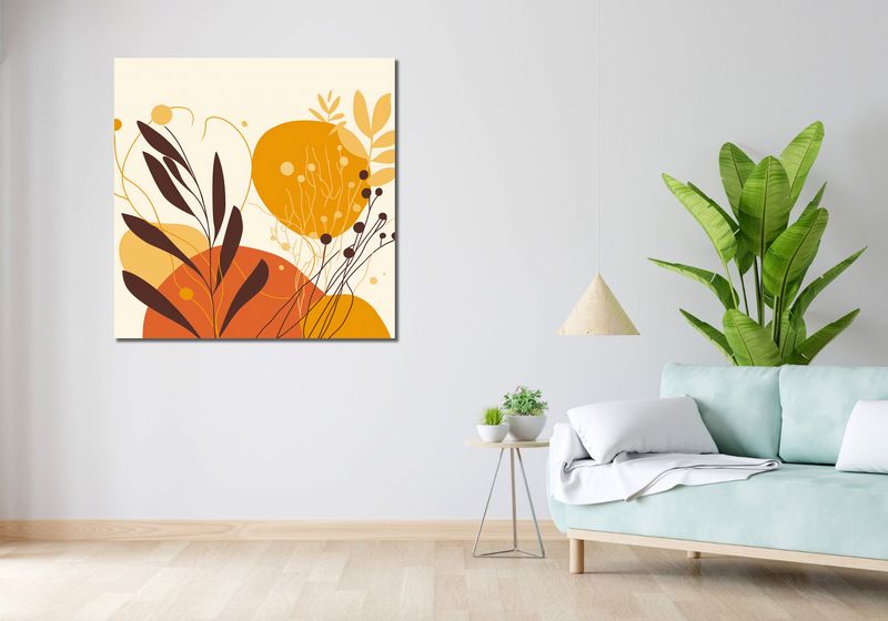 Obraz 100x100cm Szept Lasu zdjęcie 2