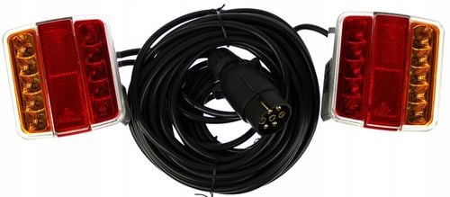 LAMPY TYLNE LED DIODOWE NA MAGNES PRZYCZEPY CE na Arena.pl