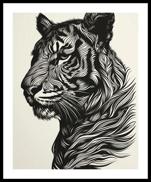 Plakat 40x50cm Tygrysi Gwizd zdjęcie 3