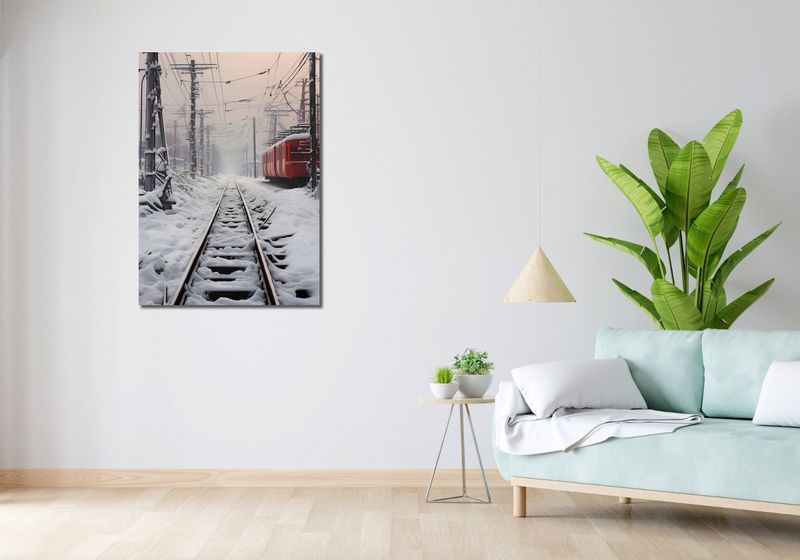 Obraz 70x100cm Podróż po Torach zdjęcie 2