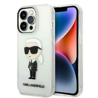 Karl Lagerfeld KLHCP14XHNIKTCT iPhone 14 Pro Max 6,7" transparent hardcase