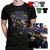 KOSZULKA T-SHIRT MĘSKI WZORY DO WYBORU - ICE CUBE RAPER HIP HOP - XL